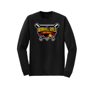 Long Sleeve Adult DryBlend 50 Cotton/50 Poly T-Shirt by Gildan 8400 - Munhall Girls Softball