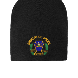 Beanie Knit Skull Cap by Port Authority CP94 - Brentwood Police
