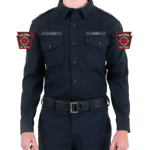 Men's V2 Pro Duty Long Sleeve Uniform Shirt by First Tactical 111011 - Baldwin 106 Company