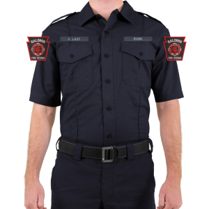Men's V2 Pro Duty Short Sleeve Uniform Shirt by First Tactical 112001 - Baldwin 106 Company