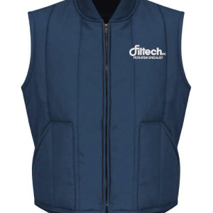 Men's TALL Vest Quilted by Red Kap VT22T - Filtech