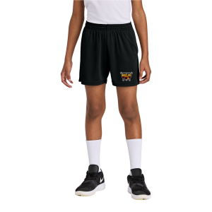 Shorts Youth PosiCharge Pocketed 5" Competitor by Sport Tek YST349P - Munhall Girls Softball