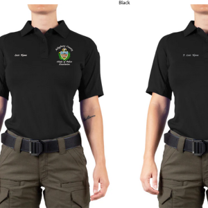 Polo Women's Performance Short Sleeve by First Tactical 122509 - Allegheny County Chiefs of Police Association