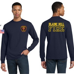 Long Sleeve DryBlend 50/50 T-Shirt by Gildan 8400 - Blaine Hill Elizabeth Twp 142 VFC