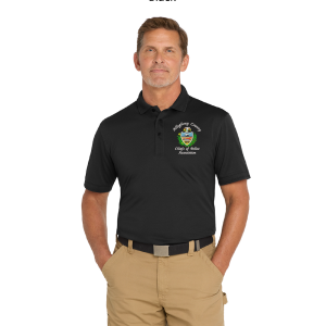 Polo Industrial Snag-Proof Pique Short Sleeve by CornerStone CS4020 - Allegheny County Chiefs of Police Association