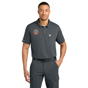 Polo FLD & RSCU Short Sleeve Polo by Carhartt CTC16119 Design in Embroidery - Holy Trinity Philoptochos