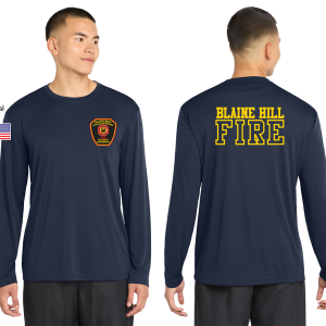 Performance Long Sleeve PosiCharge Competitor Tee by Sport Tek ST350LS - Blaine Hill Elizabeth Twp 142 VFC