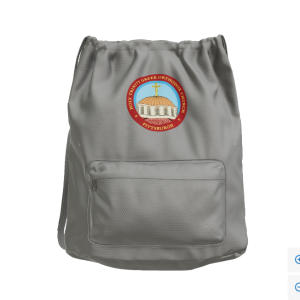 Cinch Bag Diamond Pocket Cinch by Port Authority BG637 Design in Ink - Holy Trinity Philoptochos