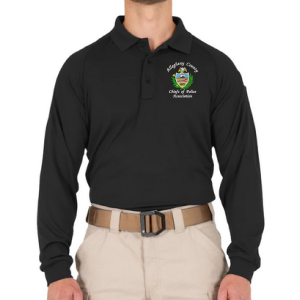 Men's Polo Performance Long Sleeve Regular and Tall by First Tactical 111503 - Allegheny County Chiefs of Police Association