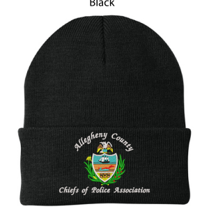 Beanie Knit Cap by Port & Company CP90 - Allegheny County Chiefs of Police Association