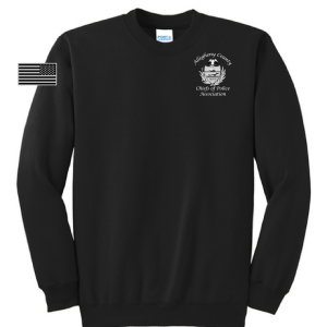 TALL Crewneck Essential Fleece by Port & Co PC90T - Allegheny County Chiefs of Police Association