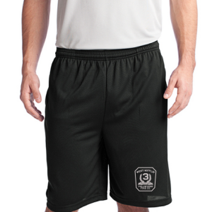 Shorts 9" PosiCharge Tough Mesh Pocketed Shorts by Sport Tek ST312 - West Mifflin VFC