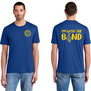 Unisex Short Sleeve Perfect Tri Blend T-Shirt by District DM130 PARENT- Hampton Marching Band and HIPE